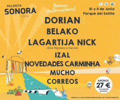 Cartel Palencia Sonora 2016