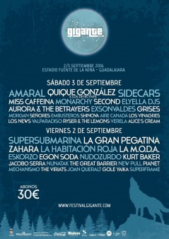 Cartel Gigante 2016