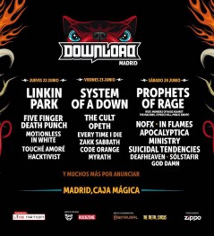 Cartel Download Festival Madrid 2017